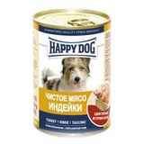 Happy Dog \ Хэппи Дог консервы для собак Мясо индейки