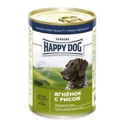 Happy Dog \ Хэппи Дог консервы для собак Ягненок/рис