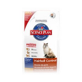 Hill's Feline Hairball Control Formula Senior \ Хиллс сух.д/пожилых кошек вывод шерсти из желудка