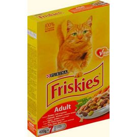 Friskies \ Фрискис корм для кошек Курица, Печень и Овоши
