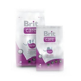Brit Care Cat Long Hair Salmon & Rice \ Брит сух.д/длинношерстых кошек