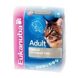Eukanuba Cat Adult Hairball Indoor \ Екануба сух.д/кошек вывод шерсти из желудка