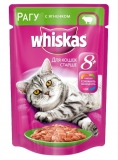 Whiskas \ Вискас консервы для кошек старше 8 лет Рагу Ягненок