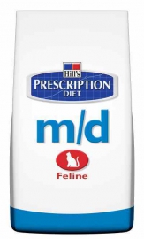 Hills Prescription Diet Feline M/D \ Хиллс Диета сух.д/кошек m/d лечение сахарного диабета, ожирение